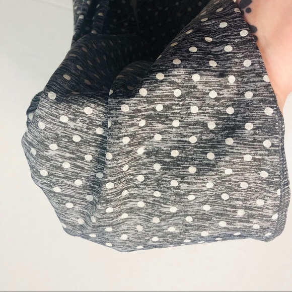 VOGO Athletica Grey Polka Dot Leggings 0564 - Picture 5 of 5